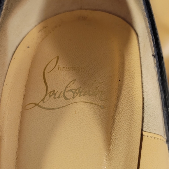 Christian Louboutin Rolando 120 Black Leather Heels - Picture 4 of 10